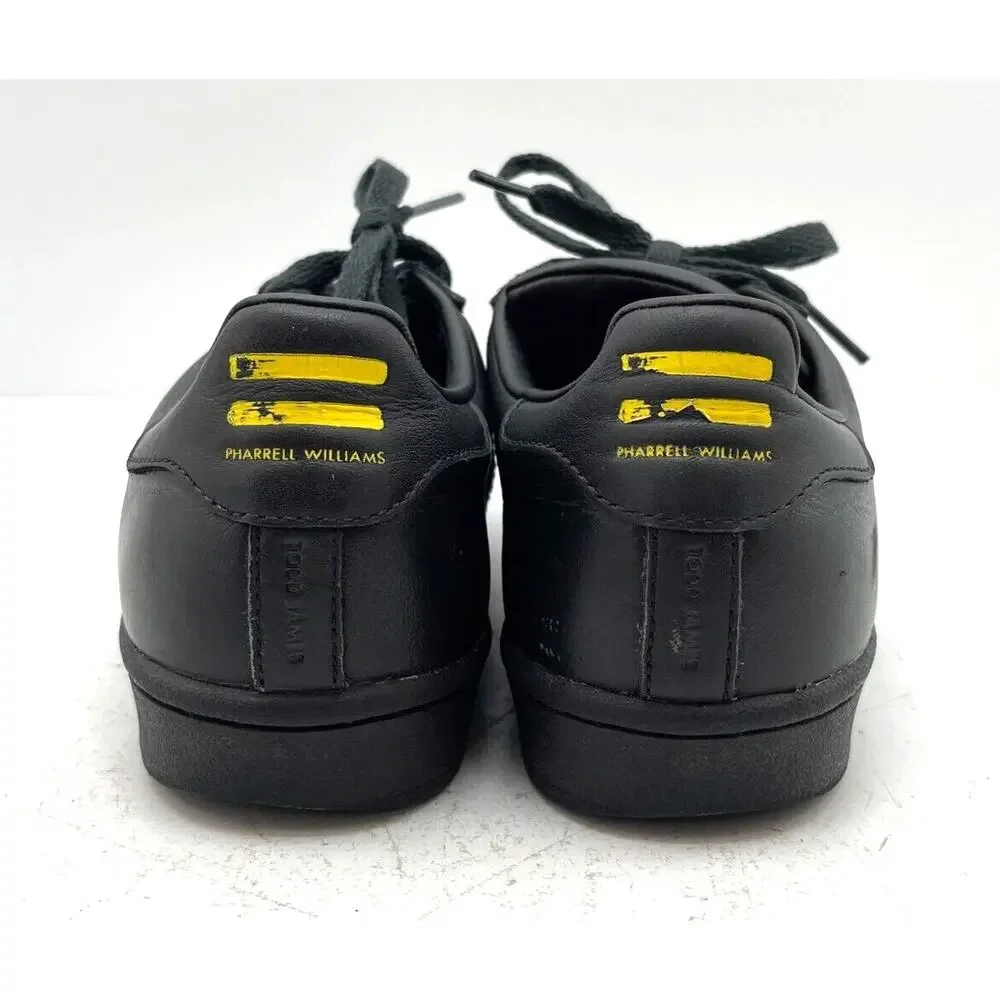ADIDAS Pharrell Williams Superstar S83347 Men's Shoes US Size 5 1/2 Black